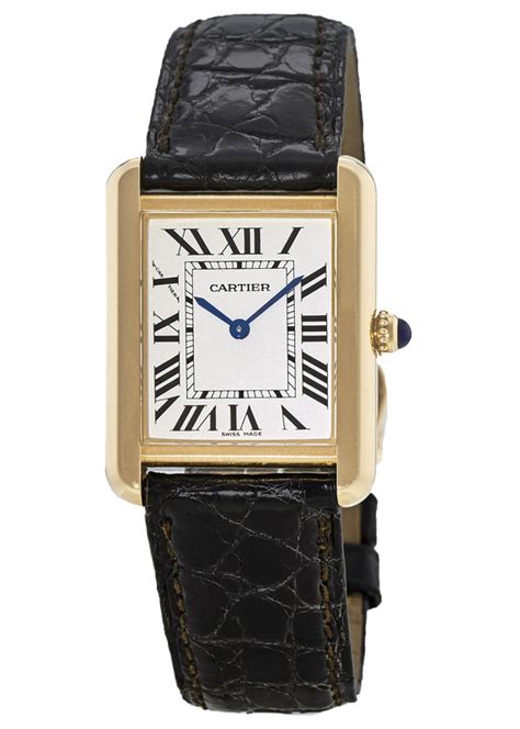 cartier tank ladies watches|cartier watch ladies tank solo.